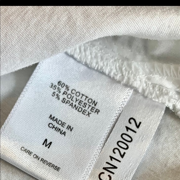 NY&C 7th Avenue Design Studio  Blouse Wh Sz M NWOT - Picture 4 of 5